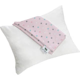 Set van 2 kussens voor babybed - kussens voor peuters en katoenen overtrek met ritssluiting