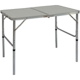 Opklapbare en in de hoogte verstelbare picknicktafel, 90 x 60 x 70 cm, licht, kofferformaat
