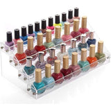 Nagellakorganizer 4 niveaus Transparant make-uprek Displayorganizer