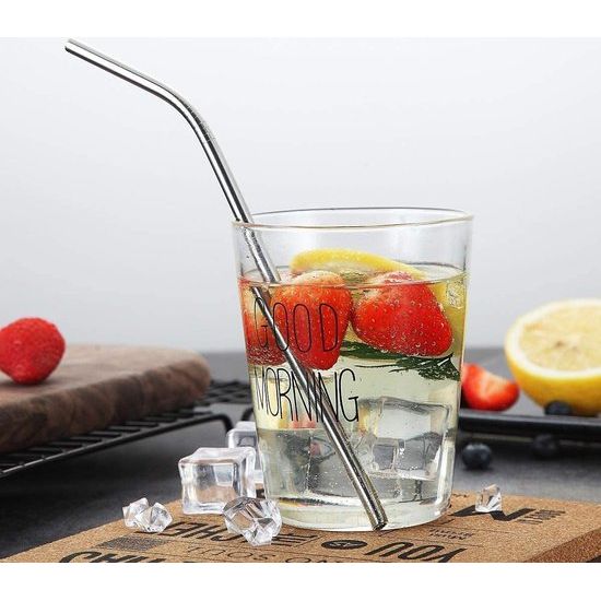 Pak met 18 rietjes (zwart/koper/goud/veelkleurig/zilver)