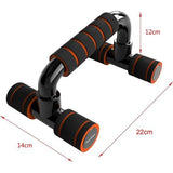 Push Up Stand Bars push-ups (oranje