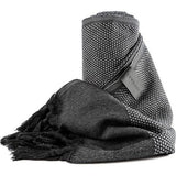 Premium sauna handtool voor haar, groot, 180 x 100 cm, antraciet, met een kleine armband, hamam handtool, groot, handgeweven, 100% biologisch katoen, beach handtool, XXL, rijst handtool, sport handtool, wellnes handgereedschap.