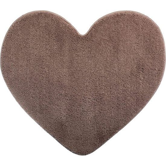 Brandsseller Badmat ca 70 x 80cm badmat Hartje Taupe