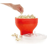 Popcornschaal, rood, 20 cm