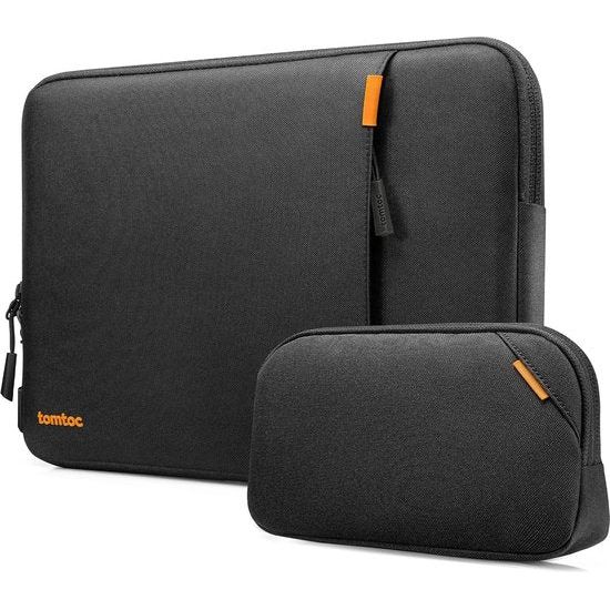 Hoes voor 14 inch MacBook Pro M2/M1 Pro/Max A2779 A2442 2023-2021, allround bescherming, schokbestendig, waterafstotend, dun, lichtgewicht laptoptas, sleeve met accessoiretas