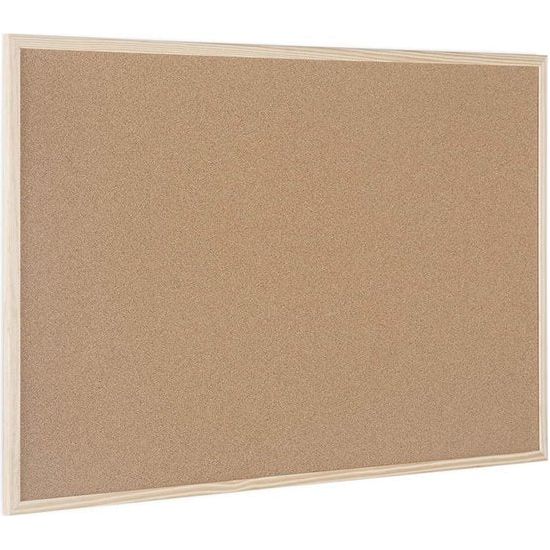 Kurkbord, bruin 90 x 60 cm