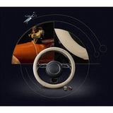 Auto Stuurhoes Stuurwielbeschermer Stuurhoes Microfiber Leer Universeel 37-38cm/15" Antislip Ademend Duurzaam (Beige)