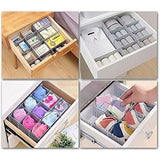 16 verstelbare lade-indelingen, lade-indelingen, bureau, keukenplank, commode, make-up shop, ondergoed, sokken (grijs)