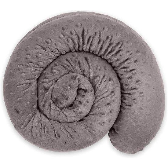 Tochtstopper raam afdichting deurmat 400 cm - tochtstopper voor deur en raam windstopper Minky Donker grijs