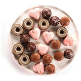 3D pralinevorm spiraal - vorm van 11, 21,5 x 10,5 x 2,5 cm, bruin