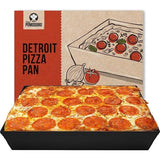 Pizzaplaat - pizzaplaat - pizzaplaat - pizzapan rechtshandig - Detroit Pizzapan - 35,6 x 25,4 x 6,4 cm (l x b x h) van aluminium