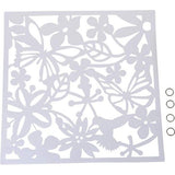 Scheidingswanden om op te hangen, doe-het-zelf, ruimteverdeler voor hotel, thuis, bar, kamer, 40 x 40 cm, zwart (wit, 12 stuks)