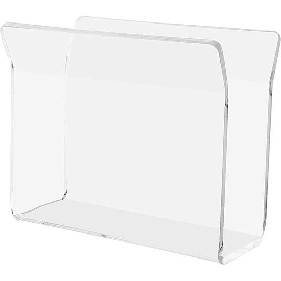 Napkin Holder Acrylic U Shape Crystal Clear Napkin Stand Paper Letter Holder Dinner Paper Cocktail Napkin Dispenser