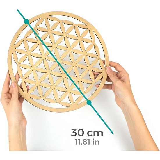 De Bloem des Levens is een van de meest bekende vormen van heilige geometrie