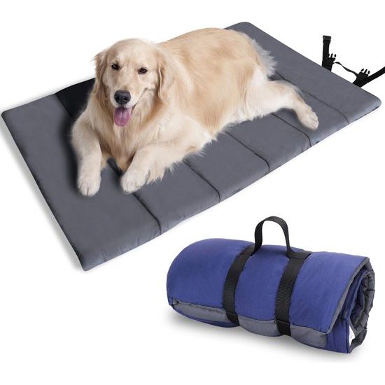Waterdichte hondenmat voor buiten, wasbaar, groot hondendek voor onderweg, opvouwbare reisdeken voor honden, draagbaar hondenbed, 110 x 68 cm
