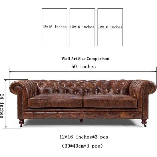 Canvas foto's geel boom landschap wandafbeeldingen woonkamer kamer deco moderne muurschildering slaapkamer met lijst set canvas wanddecoratie keuken muur decoraties 3 stuks