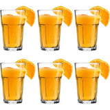 270 ml, set van 6 longdrinkglazen, drinkglazen, highballglas, waterglazen, cocktail, caipirinha glazen, perfect voor thuis, restaurants en feestjes, glazenset, klassieke vorm