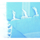 100% katoen Turkse dunne hamamdoek, pesthemal, badhanddoek, strandhanddoek, 170 x 90 cm - gemaakt in Turkije