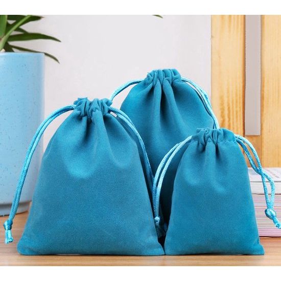 NC 10Pcs Grote Fluwelen Tassen Met Trekkoord Fluwelen Geschenkzakken Fluwelen Sieraden Pouch Trekkoord Tassen Fluwelen Doek Pouch Trekkoord Tassen Gift Tassen Zakken Gunsten 20 * 25 cm