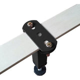 Bedframe steunvoet, bedpoten, steunvoeten voor meubels, verstelbare bedvoeten, intrekbaar metaal voor bedframe, 2 stuks (15cm-22cm)