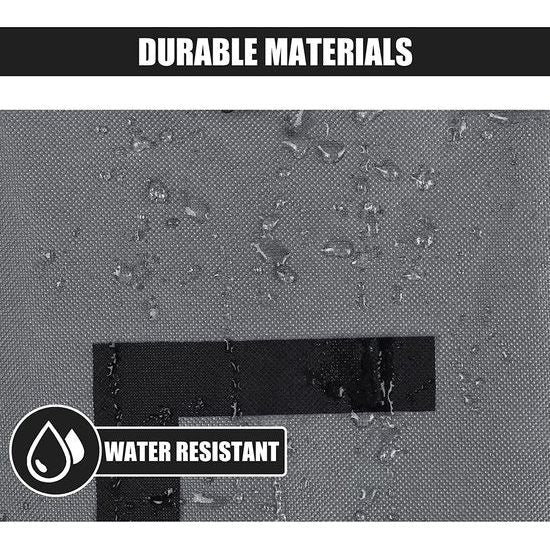 Grote opvouwbare wasmanden met wielen, opvouwbare waszakken, kledingtas