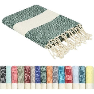 Handdoek Supreme Collectie - 6 stuks - 50x100 - oud groen Handdoek Supreme Collectie - 6 stuks - 50x100 - oud groen