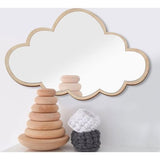 Kinderspiegel, decoratieve wandspiegel, spiegelstickers, wandspiegel, 3D-wolken, voor thuis, woonkamer, slaapkamer, moderne decoratie, wolk, 3D-wolken, 3D-decoratie (wolk)