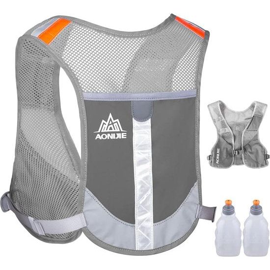 Ultralichte hardlooprugzak, hydratatierugzak, hardlopen, trailrunningrugzak, hardloopvest heren en dames, drinkrugzak Fietsrugzak voor buitensporten, hardlopen, wandelen