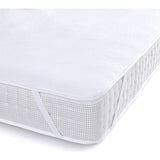 waterdichte matrasbeschermer, 140 x 200 cm, waterdichte matrasbeschermer van katoen, waterdichte matrasbeschermer, 140 x 200 cm