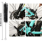 7 stuks fietsreinigingsgereedschapsset, fiets Clean Brush Kit geschikt voor ketting/zwengel/banden/kettingwiel, fietsdeken, vuilreiniging