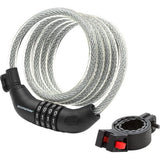 Anti-diefstal fietsslot, veiligheidsniveau 3, slot met combinatie, 1,83 meter/12 mm kabel