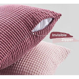 4 kussenslopen van 45 x 45 cm zonder kussenvulling