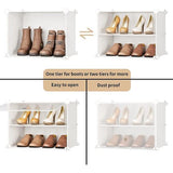 Schoenenrek, kastorganizer, kast slaapkamer, schoenenrek, stapelbaar, schoenenkast, voor hal, slaapkamer, ingang, schoenenrek rekken voor schoenen (2 x 8)