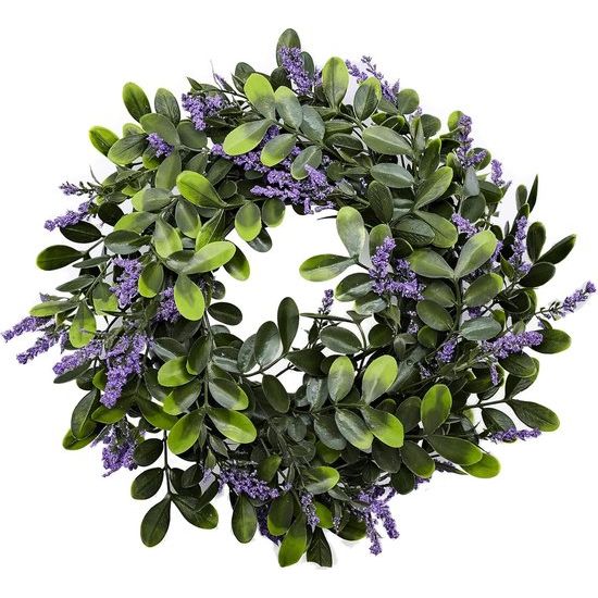 decoratieve krans is gemaakt van hoogwaardig kunststof