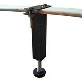 Bedframe steunvoet, bedpoten, steunvoeten voor meubels, verstelbare bedvoeten, intrekbaar metaal voor bedframe, 2 stuks (15cm-22cm)