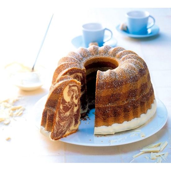 Klassiek 24 cm, Gugelhupf bakvorm rond, Gugelhupf bakvorm, taartvorm met antiaanbaklaag, gelijkmatig bruinen