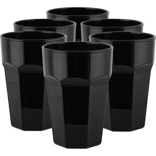 Set van 6 grote drinkglazen 425 ml cocktailglazen set longdrinkglazen ijskoffie glazen grote Set van 6 grote drinkglazen met een inhoud van 425 ml. Deze set bevat cocktailglazen, longdrinkglazen en ijskoffie glazen.