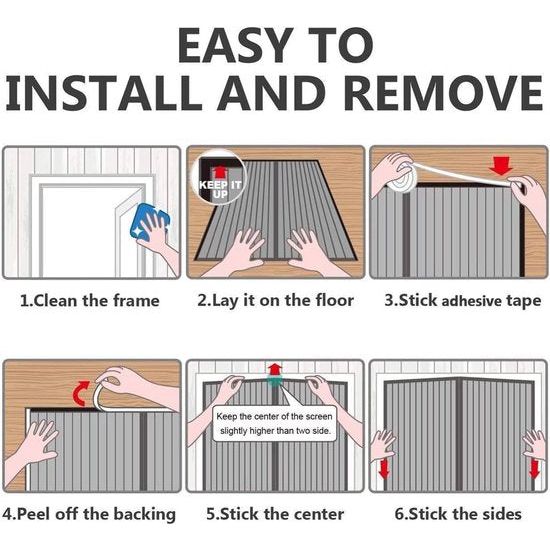Vliegengaas, balkondeur, zonder boren, 70 x 200 cm, wit, vliegengaas, deur, magnetisch, insectenbescherming, deur, vliegengaas, deur, magneetgordijn voor balkondeur, schuifdeur, terrasdeur