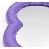 10,5" x 10,5" Hart Make-upspiegel Wandspiegel Bureauspiegel Slaapkamerspiegel (Paars) 10,5" x 10,5" Hart Make-upspiegel Wandspiegel Bureauspiegel Slaapkamerspiegel (Purple)