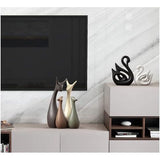 Dierenornament Porselein Decoratie Herten Keramiek Ambachten Kunst Creatieve inrichting Ornamenten Geschenk Familiematten Vier personen Huisherten.