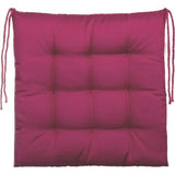 Stoelkussen / tuinzitkussen met 9-punts stiksel in verschillende uitvoeringen