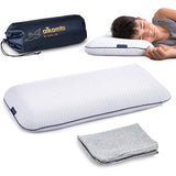 Kussen voor kinderen van 3-14 jaar oud, gemaakt van traagschuim, met extra katoenen hoes en draagtas