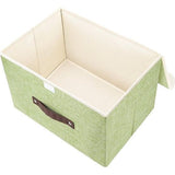 3 stuks opvouwbare opbergdozen met deksel, opbergdozen met deksel, dozen voor kleding, opbergdozen voor speelgoed, rek - groen