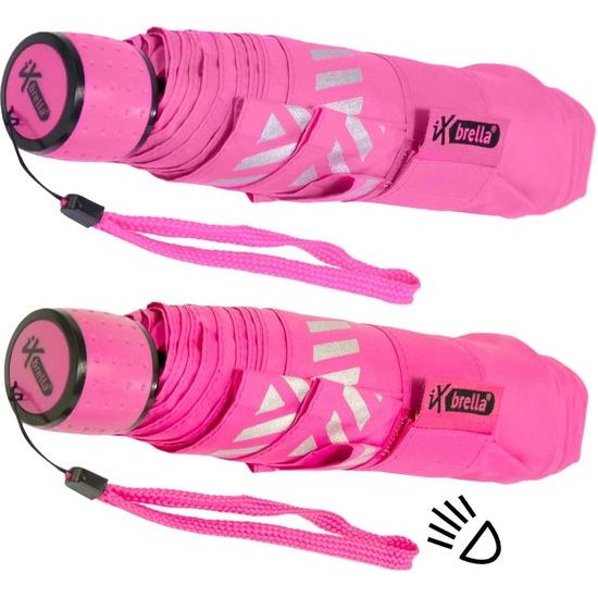 mini kinderparaplu Safety Reflex extra licht Kids-Reflex, roze