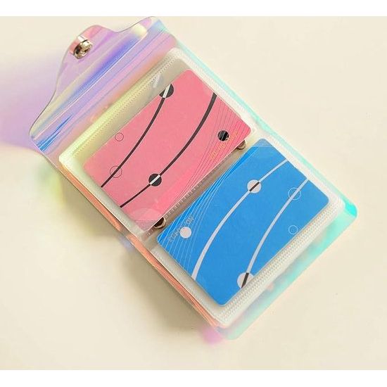 Transparant creditcardetui Dames Heren 36 kaarten 20 kaarten