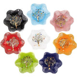 Venezia Schaal Bord Decoratie Opbergschaal Boom des Leven Murano-glas versierd met murrines en bladgoud cadeau-idee Handgemaakt Made Italy (cm13x13)