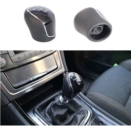 6 versnellingen auto versnellingspook auto PU lederen schakelknop schakelaar hendel