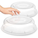 Magnetronafdekking, set van 2, standaard magnetronkap, diameter 26,5 x 6 cm, afdekhoes magnetron