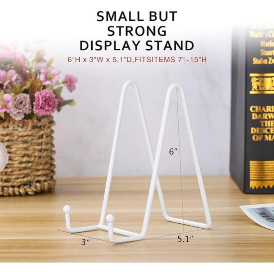 IJzeren standaard voor het weergeven van foto's, boeken, kunstwerken