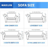 thick velvet sofa cover, 3 seater, super stretch, non-slip couch cover for dogs, cats, pets friendly 1 piece elastic furniture protector, plush sofa slipcover